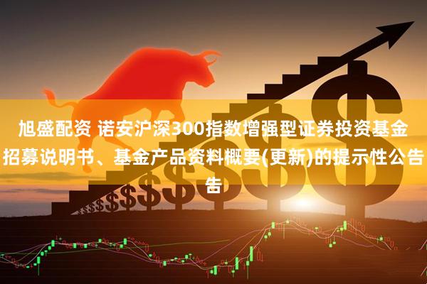 旭盛配资 诺安沪深300指数增强型证券投资基金招募说明书、基金产品资料概要(更新)的提示性公告